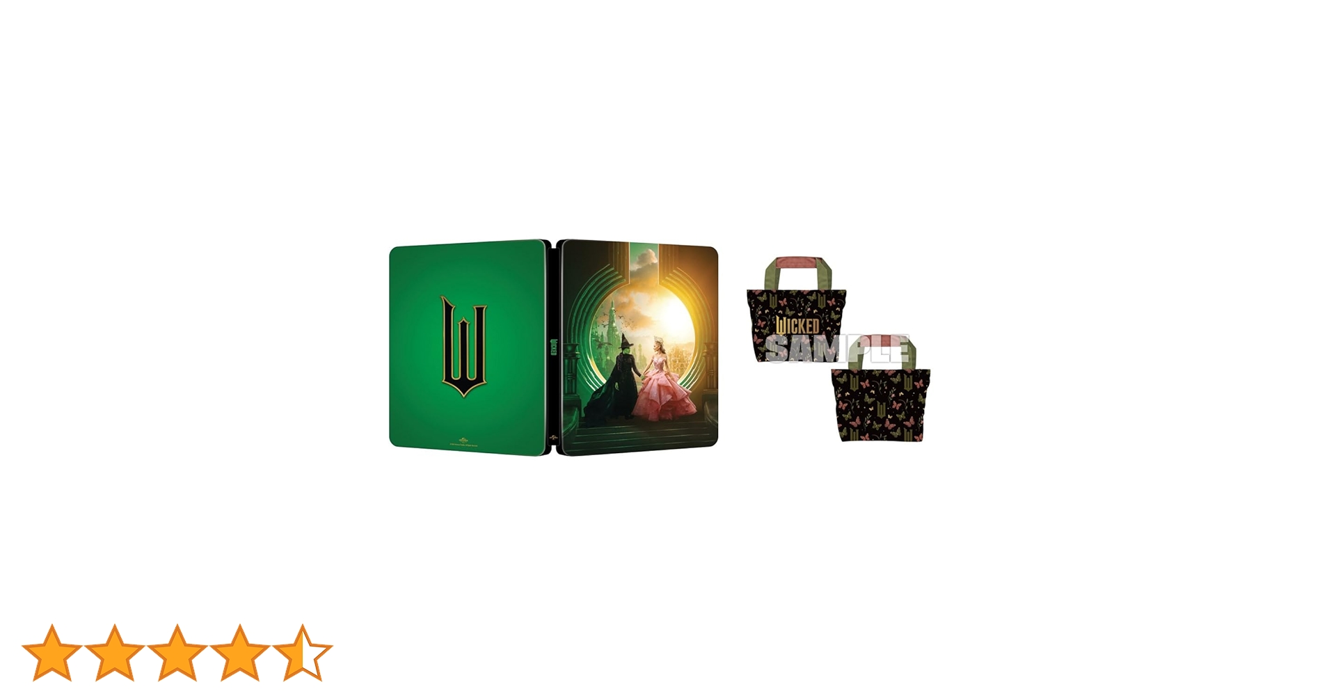 ウィキッド ふたりの魔女 Amazon限定スチールブック 特典付 ウィキッド ふたりの魔女 Amazon限定スチールブック オリジナル巾着